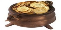 Крестьянин нашел клад с золотыми монетами 
